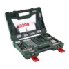 Coffret V-Line 68 Pièces BOSCH Pour Perçage Et Vissage Avec Cutter, Tige Magnétique Et Renvoi D’angle - 2607017191