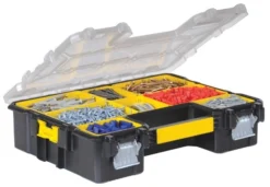 Organiseur étanche STANLEY Fatmax - 44.6 X 11.6 X 35.7 Cm - Compartiments Amovibles - 1-97-518 7 Organiseur étanche STANLEY Fatmax - 44.6 X 11.6 X 35.7 Cm - Compartiments Amovibles - 1-97-518 -Atelier D'outillage BDA10116 1