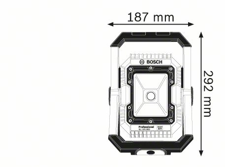 Lampe Gli 18V-1900 BOSCH - 0601446400 3 Lampe Gli 18V-1900 BOSCH - 0601446400