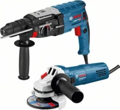 Perforateur GBH2-28 F + Meuleuse GWS 750 En Coffret L-Case BOSCH - 0615990K0Z