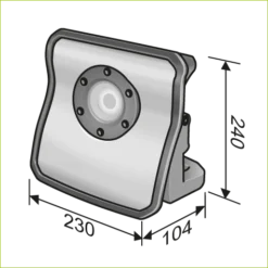 Lampe LED à Spectre Complet 10.8/18V DWL 2500 10.8/18.0 FLEX - Sans Batterie Ni Chargeur - 486728 -Atelier D'outillage FLE00155 8