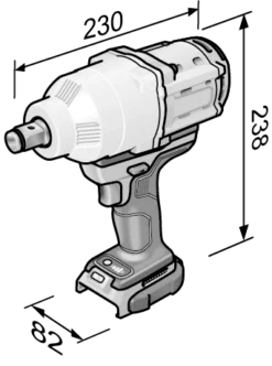 Clé à Choc Sur Batterie IW 3/4" 18.0-EC/5.0 Set FLEX - 920304 8 Clé à Choc Sur Batterie IW 3/4" 18.0-EC/5.0 Set FLEX - 920304 -Atelier D'outillage FLE00328 5