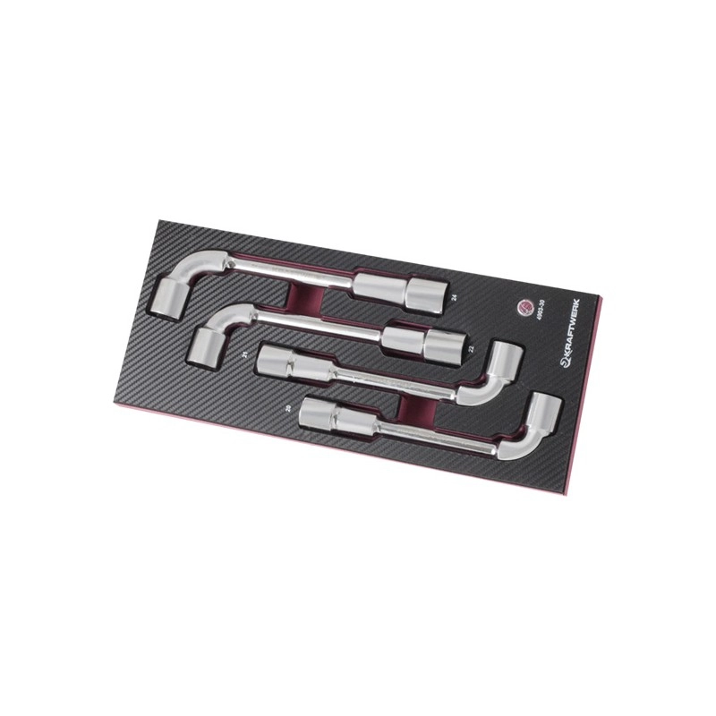 Coquille De Clés à Pipe Débouchées 20-24 Mm EVA3 KRAFTWERK 4 Pièces - 4903-30 3 Coquille De Clés à Pipe Débouchées 20-24 Mm EVA3 KRAFTWERK 4 Pièces - 4903-30