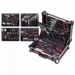 Coffret D'outils Pro-Line 1/4" + 1/2" KRAFTWERK 263 Pièces - 3948 -Atelier D'outillage KRA00053 1