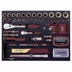 Coffret D'outils Pro-Line 1/4" + 1/2" KRAFTWERK 263 Pièces - 3948 -Atelier D'outillage KRA00053 4
