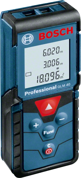 Télémètre BOSCH GLM40 Laser De Portée 40m - 0601072900 3 Télémètre BOSCH GLM40 Laser De Portée 40m - 0601072900