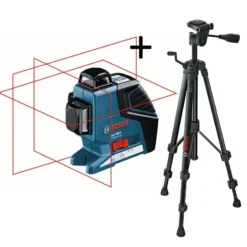 Laser En Croix GLL 3-80 C + Trépied BT 150 BOSCH PROFESSIONAL - 0601063R01