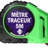 Mètre Traçeur 5m + 10 Mines édition Whiteline JSTH - Blanc - MT5-B -Atelier D'outillage MOA50131 1
