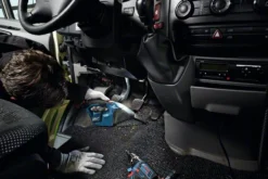 Aspirateur Sans-fil GAS 12V BOSCH - 2 Batteries 2.5Ah + Chargeur + Accessoires - 06019E3003 -Atelier D'outillage NAA10237 5