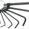 Jeu De Clé BOST Sur Anneau - 8 Clés 6 Pans - 866050 -Atelier D'outillage OOB15042 1