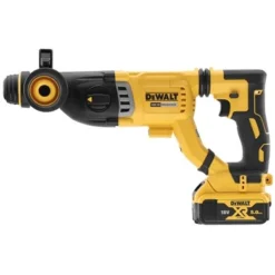Meilleures ventes 5 Perforateur-burineur SDS-Plus XR 18V 5aH Li-ion DEWALT - 3 Joules - Ø28 Mm - En Coffret Avec Batterie Et Chageur - DCH263P1-QW
