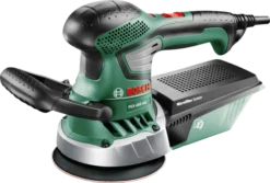 Ponceuse Excentrique BOSCH PEX 400 AE - 350W - En Coffret + Accessoires - 06033A4000