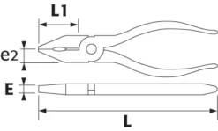 Pince Universelle Bimatiere Avec Ressort 165 Mm SAM - 204R16GFME -Atelier D'outillage SAM01052 5