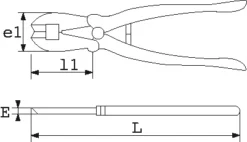 Pince Coupante Acier Grande Capacité SAM - 22720AN -Atelier D'outillage SAM01163 7