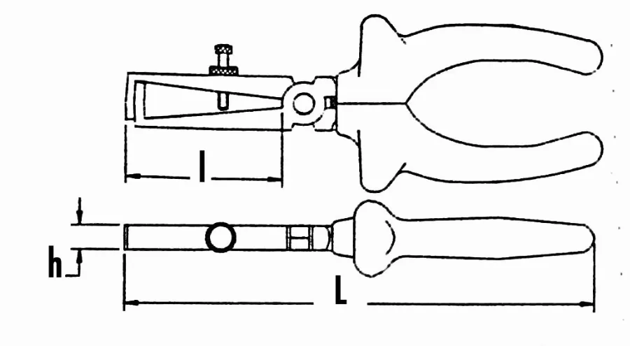Pince A Denuder Avec Ressort 160 Mm SAM - 240R16GFME 6 Pince A Denuder Avec Ressort 160 Mm SAM - 240R16GFME – Image 4