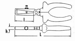 Pince A Denuder Avec Ressort 160 Mm SAM - 240R16GFME 7 Pince A Denuder Avec Ressort 160 Mm SAM - 240R16GFME -Atelier D'outillage SAM01225 6