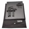 Trousse 12 Clés Males Coudees Courtes SAM - 62TR12 -Atelier D'outillage SAM02330 1