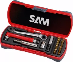 Coffret Embouts Vissage Titane 21 Pièces SAM - E125J21