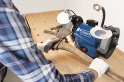 Touret à Meuler BG150 SCHEPPACH - 230V 50Hz 370W - 4903104901 -Atelier D'outillage SCHE0023 3