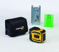 Laser STABILA LAX 300 G Lignes Croisées Et Aplomb - Set De 4 Pièces - 19033 -Atelier D'outillage STA00293 1