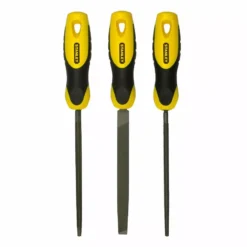 Stanley Limes Batardes 150mm - Jeu De 3pieces - 0-22-445
