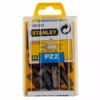 Stanley Embout De Vissage Pozidriv Pz2 25mm - 25pieces - 1-68-949 -Atelier D'outillage STAN0658 1