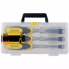 Stanley Ciseau A Bois Bimatiere - Jeu De 3pieces - 2-16-887 -Atelier D'outillage STAN0867 1