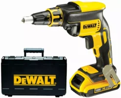 Visseuse Plaques De Plâtres DEWALT 18V 2.0Ah + 2 Batteries + Chargeur - DCF620D2
