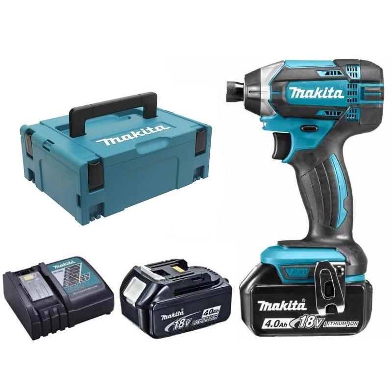 Visseuse à Chocs MAKITA 18V Li-Ion 4.0 Ah 165 Nm - 2 Batteries, Chargeur, Coffret - DTD152RMJ 3 Visseuse à Chocs MAKITA 18V Li-Ion 4.0 Ah 165 Nm - 2 Batteries, Chargeur, Coffret - DTD152RMJ