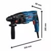 Perforateur SDS-Plus GBH 2-21BOSCH En Coffret - 06112A6000 -Atelier D'outillage bosc0275 1