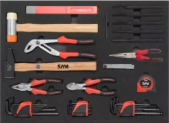 Servante Servi 640 + 135 Outils Maintenance Indus. SAM OUTILLAGE Modules Mousse - CPP-135M 9 Servante Servi 640 + 135 Outils Maintenance Indus. SAM OUTILLAGE Modules Mousse - CPP-135M -Atelier D'outillage cpp 135mz 04