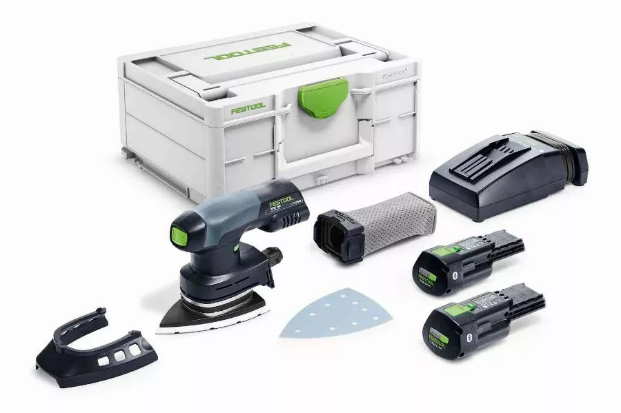 Ponceuse FESTOOL Delta Hybride DTSC 400 3,0 I-Plus - 2 Batteries 3.0 Ah 18V - Systainer SYS3 M 187 - 577508 3 Ponceuse FESTOOL Delta Hybride DTSC 400 3,0 I-Plus - 2 Batteries 3.0 Ah 18V - Systainer SYS3 M 187 - 577508