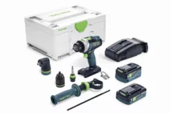 Perceuse-visseuse à Percussion Sans Fil TPC 18/4 5,2/4,0 I-Set SCA Quadrive FESTOOL - 575606 -Atelier D'outillage fest2655