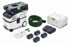 Aspirateur Sans Fil CTMC MIDI I-Plus CLEANTEC FESTOOL - 577151 -Atelier D'outillage fest2738