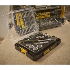 COFFRET DE DOUILLES STAKBOX M - 3/8’’ STANLEY JEU DE 18 PCS - FATMAX - FMMT98102-0 -Atelier D'outillage fmmt98102 0 a6 1
