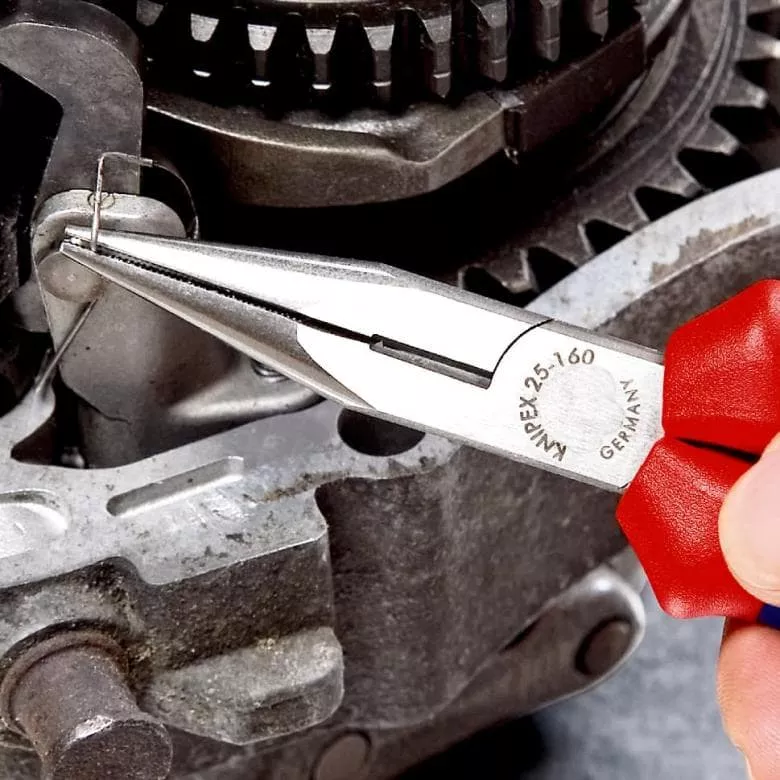 Pince Demi-ronde Avec Tranchant KNIPEX 160 Mm Avec Tranchant - 25 02 160 4 Pince Demi-ronde Avec Tranchant KNIPEX 160 Mm Avec Tranchant - 25 02 160 – Image 2