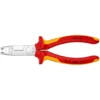 Pince à Dégainer KNIPEX Accès Difficile - Isolés 1000 V - Ø 13 Mm - 13 46 165 2 Pince à Dégainer KNIPEX Accès Difficile - Isolés 1000 V - Ø 13 Mm - 13 46 165 -Atelier D'outillage im0007723