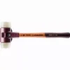 Maillet HALDER SIMPLEX Nylon Avec Boîtier En Fonte Malléable Et Manche En Bois - D=40 Mm - 3008.040