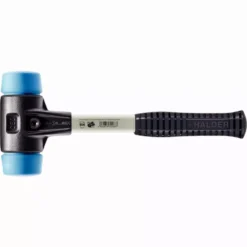 Maillet HALDER SIMPLEX TPE Souple Avec Boîtier En Fonte Malléable Renforcée Et Manche En Fibre De Verre - D=30 Mm - 3701.030