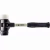 Maillet HALDER SIMPLEX Caoutchouc Chargé / Superplastique Avec Boîtier En Fonte Malléable Renforcée Et Manche En Fibre De Verre - D=60 Mm - 3727.060