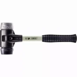 Maillet HALDER SIMPLEX Caoutchouc Chargé / Métal Doux Avec Boîtier En Fonte Malléable Renforcée Et Manche En Fibre De Verre - D=40 Mm - 3729.040