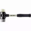 Maillet HALDER SIMPLEX TPE Moyen / Nylon Avec Boîtier En Fonte Malléable Renforcée Et Manche En Fibre De Verre - D=50 Mm - 3738.050 -Atelier D'outillage im0009114 foto artgrp