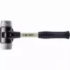 Maillet HALDER SIMPLEX TPE Moyen / Métal Doux Avec Boîtier En Fonte Malléable Renforcée Et Manche En Fibre De Verre - D=50 Mm - 3739.050