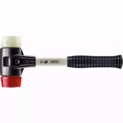 Maillet HALDER SIMPLEX Plastique / Nylon Avec Boîtier En Fonte Malléable Renforcée Et Manche En Fibre De Verre - D=30 Mm - 3768.030