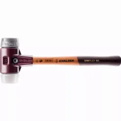 Maillet HALDER SIMPLEX Superplastique / Métal Doux Avec Boîtier En Fonte Malléable Et Manche En Bois - D=30 Mm - 3079.030