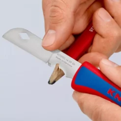 Couteau Pliant D'électricien KNIPEX L. 80 Mm - 16 20 50 SB -Atelier D'outillage im0014420