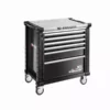 Servante FACOM JETM4 6 Tiroirs Noir Avec Tiroir énergisé - JET.6NM4APOWERPF -Atelier D'outillage jet6nm4apower jet power cart 6 drawers 4 modules per drawer black