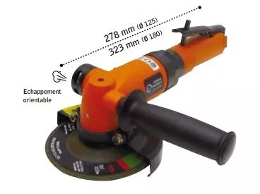 Meuleuse D'angle Industrie Ø180 Mm MAE - GP3675 3 Meuleuse D'angle Industrie Ø180 Mm MAE - GP3675
