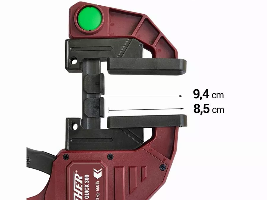 Serre-joint Rapide PIHER Maxi Quick - 90 Cm - 52695 4 Serre-joint Rapide PIHER Maxi Quick - 90 Cm - 52695 – Image 2