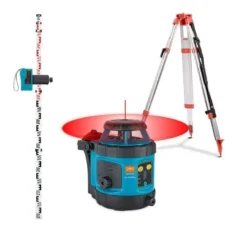 Pack Laser Rotatif Automatique EL 515 Plus GEO FENNEL + Trépied + Mire - D1005-S02 11 Pack Laser Rotatif Automatique EL 515 Plus GEO FENNEL + Trépied + Mire - D1005-S02 -Atelier D'outillage moa40365